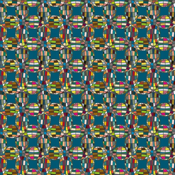 Renk seamless modeli ile işbirliği dünya küre.