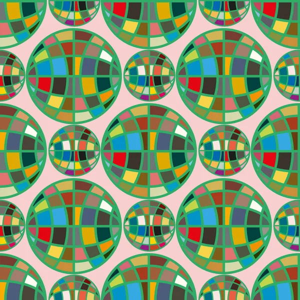 Renk seamless modeli ile işbirliği dünya küre.