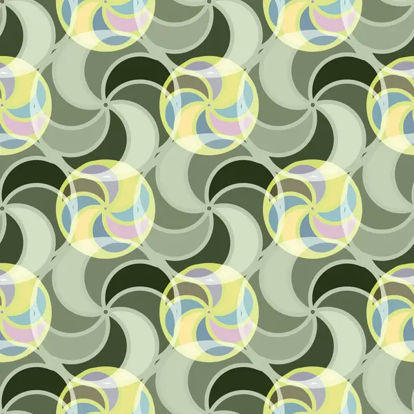 soyut geometrik renk desenli vektör çizimi