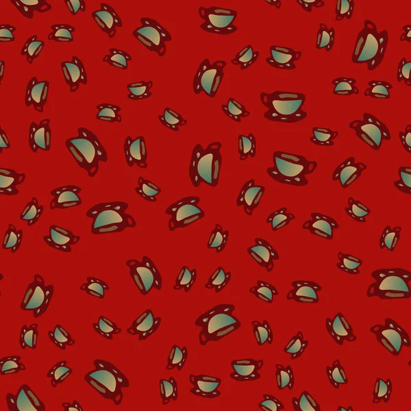 Kahve ya da çay Dikişsiz desen bardak.