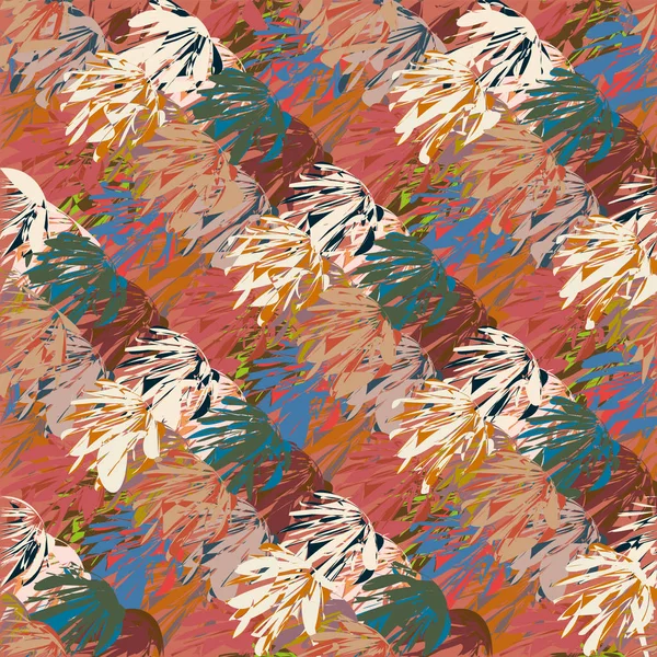 Soyut renkli seamless modeli, arka plan