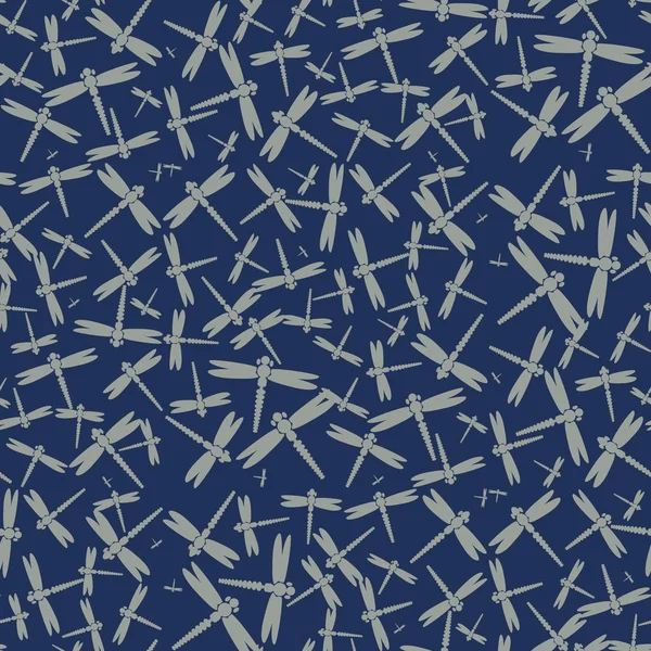 Dekoratif renkli seamless modeli ile şirin yusufçuk