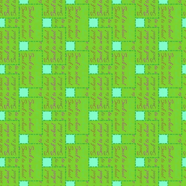 Okul hazırlıkları, arka plan için yeni dikişsiz desen. 