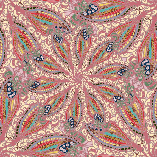 Soyut Dikişsiz renkli desen, vektör çizim