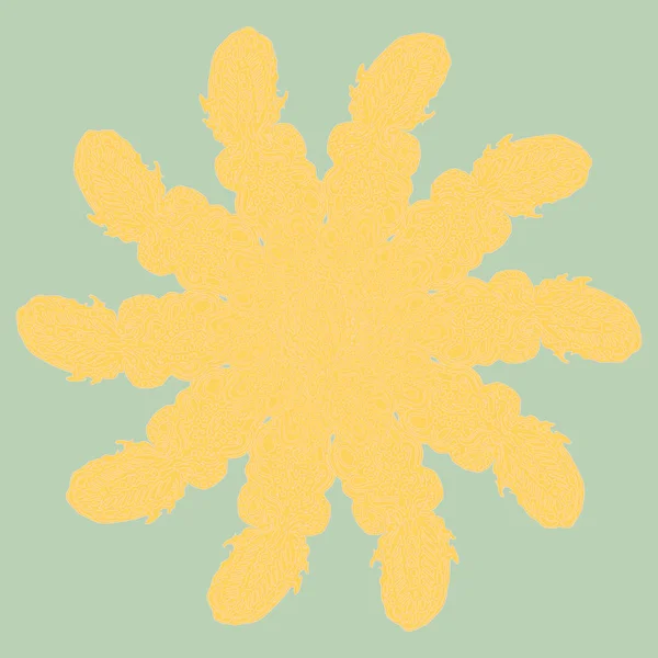 Stil zentangle yeni simetrik mandala doodle ile sanat esin kaynağı oldu. Duvar kağıdı, desen dolgularını, web sayfaları, yüzey dokuları için dekoratif nesne-ebilmek var olmak kullanılmış.