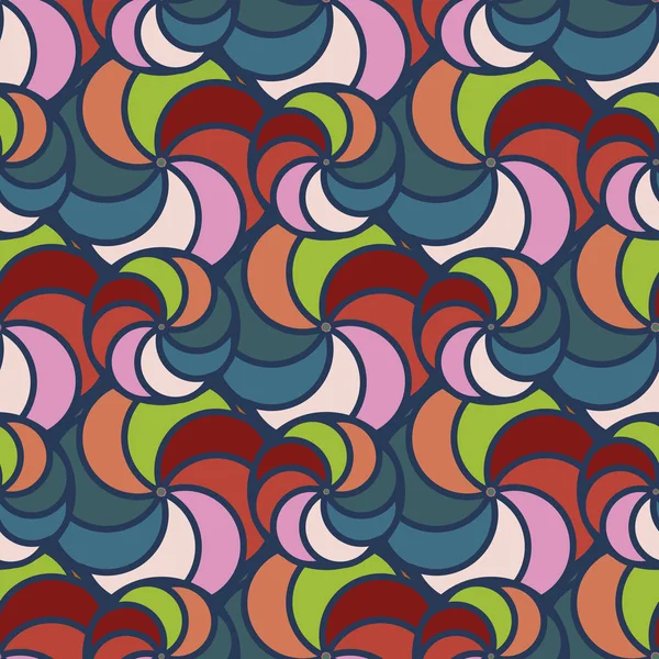 soyut geometrik renk desenli vektör çizimi