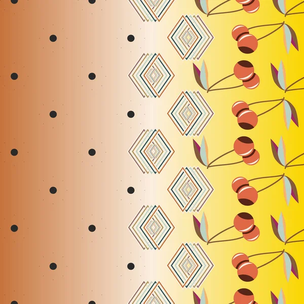 kiraz seamless modeli. Tekstil Ambalaj ve duvar kağıtları için iyi.