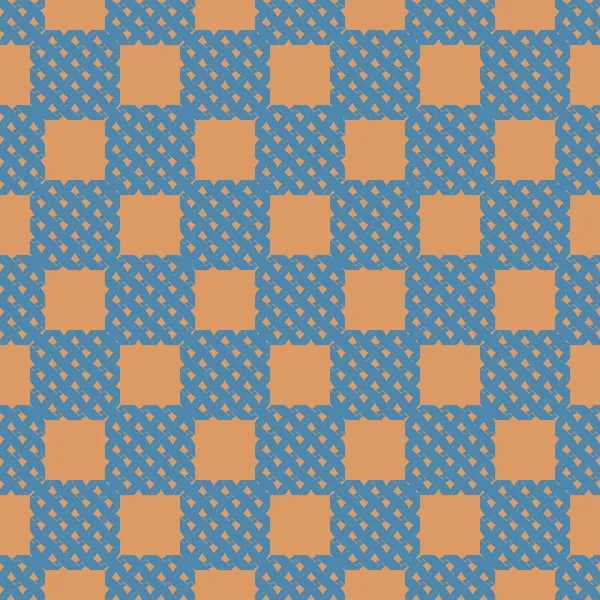 Soyut hasır geometrik seamless modeli. Vektör çizim 