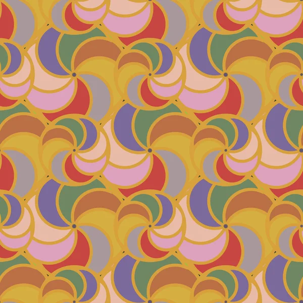 soyut geometrik renk desenli vektör çizimi