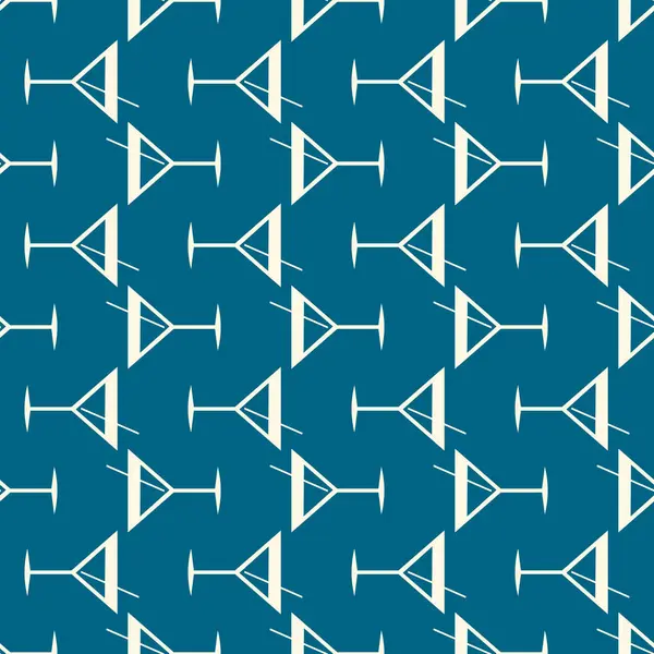 Tropik kokteyller renkli seamless modeli