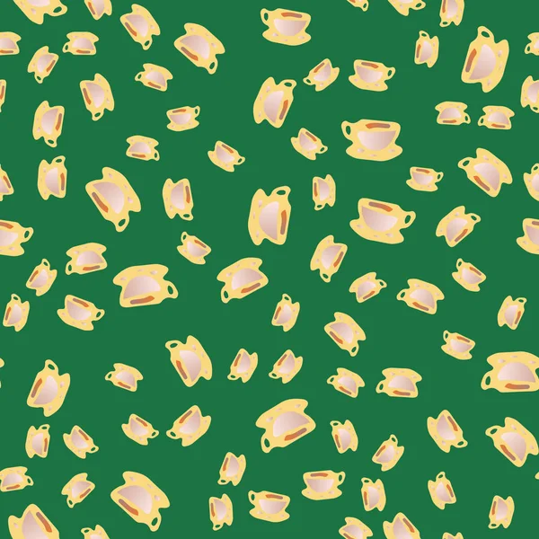 Kahve ya da çay Dikişsiz desen bardak.