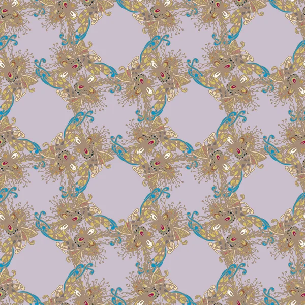 Soyut seamless modeli el yapımı doodle ile yeni tasarım çalışmaları için