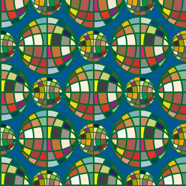 Renk seamless modeli ile işbirliği dünya küre.