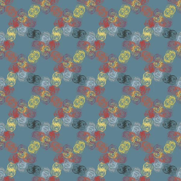 Soyut renkli seamless modeli, arka plan