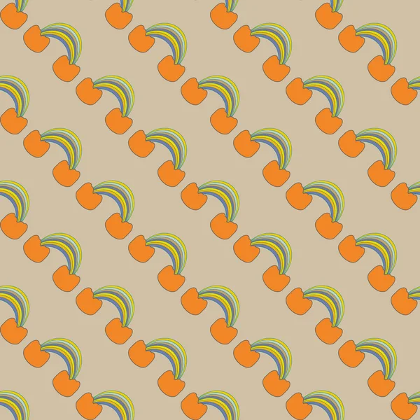 Gökkuşağı seamless modeli. Gökkuşağı Dizayn Tekstil, iç tasarım, keten, vb için. Şirin soyut çocuklar arka plan.