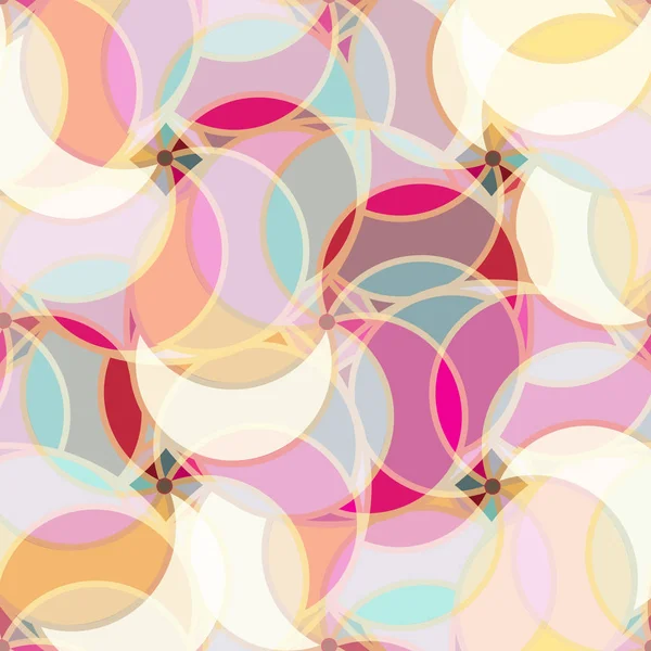 soyut geometrik renk desenli vektör çizimi