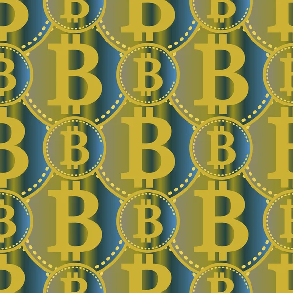 bitcoins parlak parlak pahalı sikkeleri ile Seamless modeli 