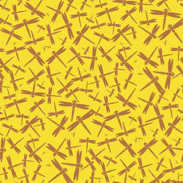 Dekoratif renkli seamless modeli ile şirin yusufçuk