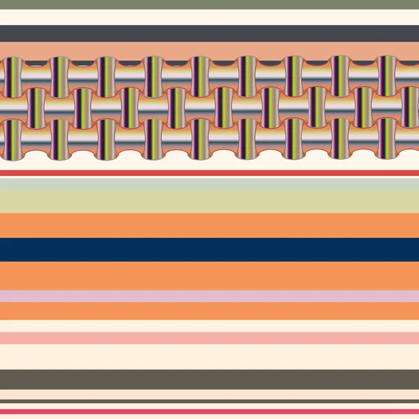 Abstrakte Geometrische Bunte Muster Vektor Illustration — Stockvektor