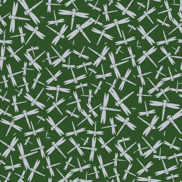 Dekoratif renkli seamless modeli ile şirin yusufçuk