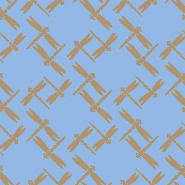 Dekoratif renkli seamless modeli ile şirin yusufçuk