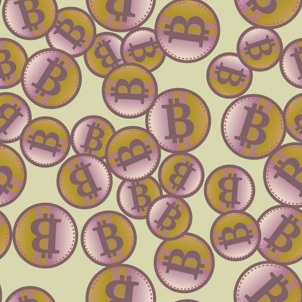 bitcoins parlak parlak pahalı sikkeleri ile Seamless modeli 