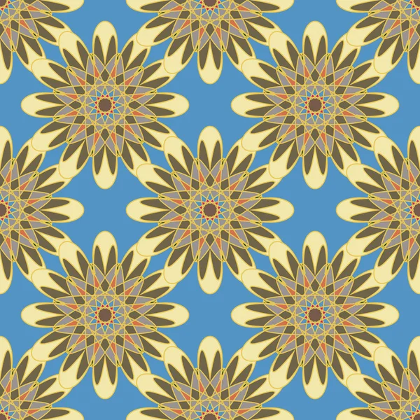  soyut çiçek geometrik Dikişsiz desen arka planı için