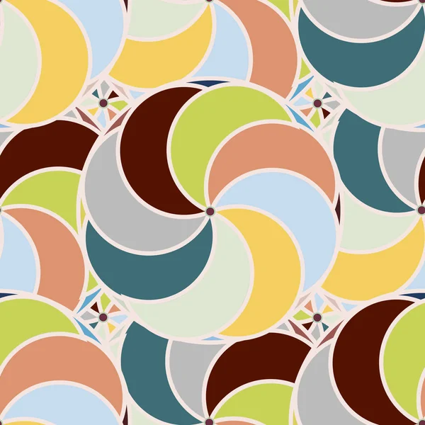 soyut geometrik renk desenli vektör çizimi