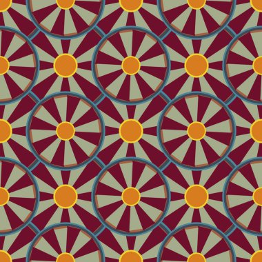 soyut geometrik renk desenli vektör çizimi