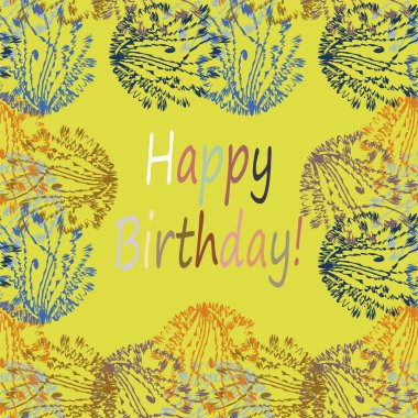 Soyut zentangle sanat oyma kart tasarımı doodle ile parlak renklerde ilham.