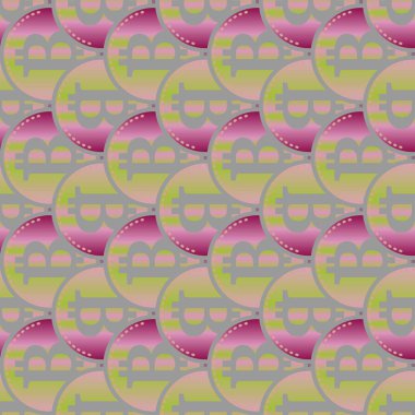 bitcoins parlak parlak pahalı sikkeleri ile Seamless modeli 