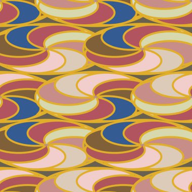 soyut geometrik renk desenli vektör çizimi