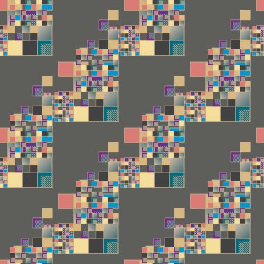 soyut geometrik renksiz desen