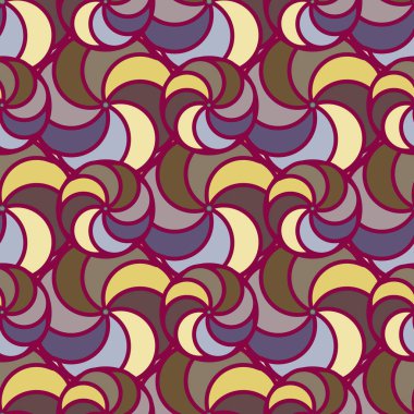 soyut geometrik renk desenli vektör çizimi