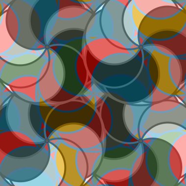 soyut geometrik renk desenli vektör çizimi