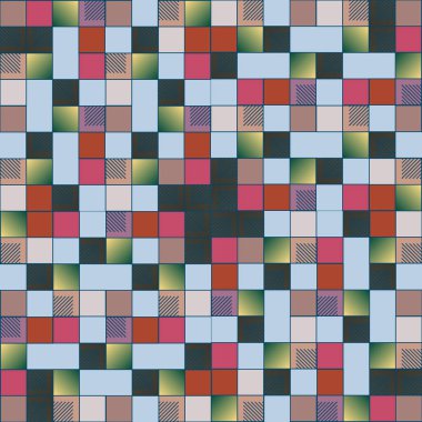 soyut geometrik renksiz desen