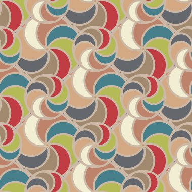 soyut geometrik renk desenli vektör çizimi