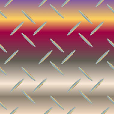 Metal ızgara Dikişsiz desen vektör çizim.