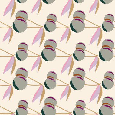 kiraz seamless modeli. Tekstil Ambalaj ve duvar kağıtları için iyi.