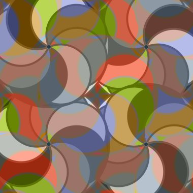 soyut geometrik renk desenli vektör çizimi