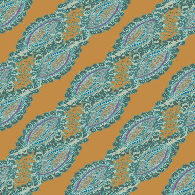 Soyut Dikişsiz renkli desen, vektör çizim