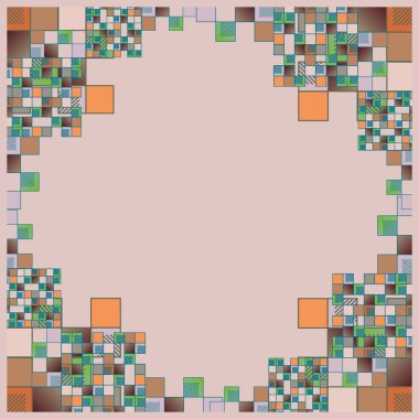 soyut geometrik renksiz desen