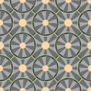 soyut geometrik renk desenli vektör çizimi