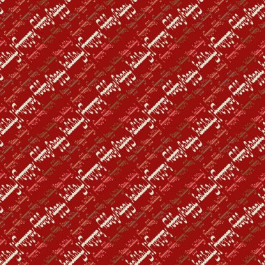 Arapça metin mutlu tatil çok renkli seamless modeli.