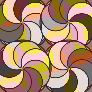 soyut geometrik renk desenli vektör çizimi