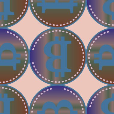 bitcoins parlak parlak pahalı sikkeleri ile Seamless modeli 