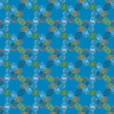 Soyut renkli seamless modeli, arka plan