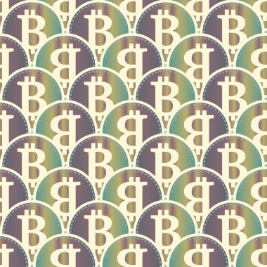 bitcoins parlak parlak pahalı sikkeleri ile Seamless modeli 