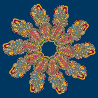 Stil zentangle yeni simetrik mandala doodle ile sanat esin kaynağı oldu. Duvar kağıdı, desen dolgularını, web sayfaları, yüzey dokuları için dekoratif nesne-ebilmek var olmak kullanılmış.