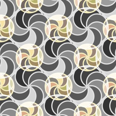 soyut geometrik renk desenli vektör çizimi